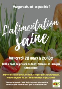 affiche alimentation saine