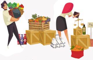 illustration de demenagement