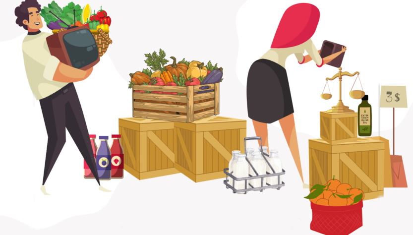illustration de demenagement